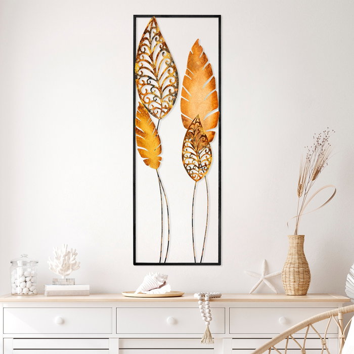 Wallity Nezgep 2 - Accesorio decorativo de pared de metal multicolor